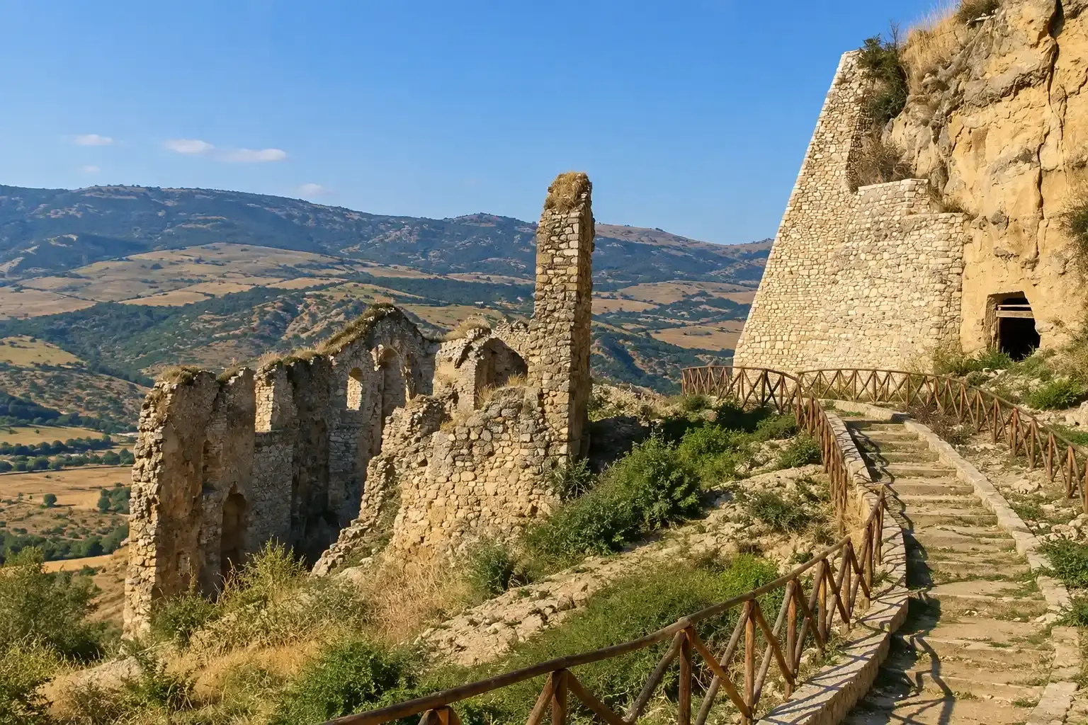 Antica Caucium e “U’ Castidd”