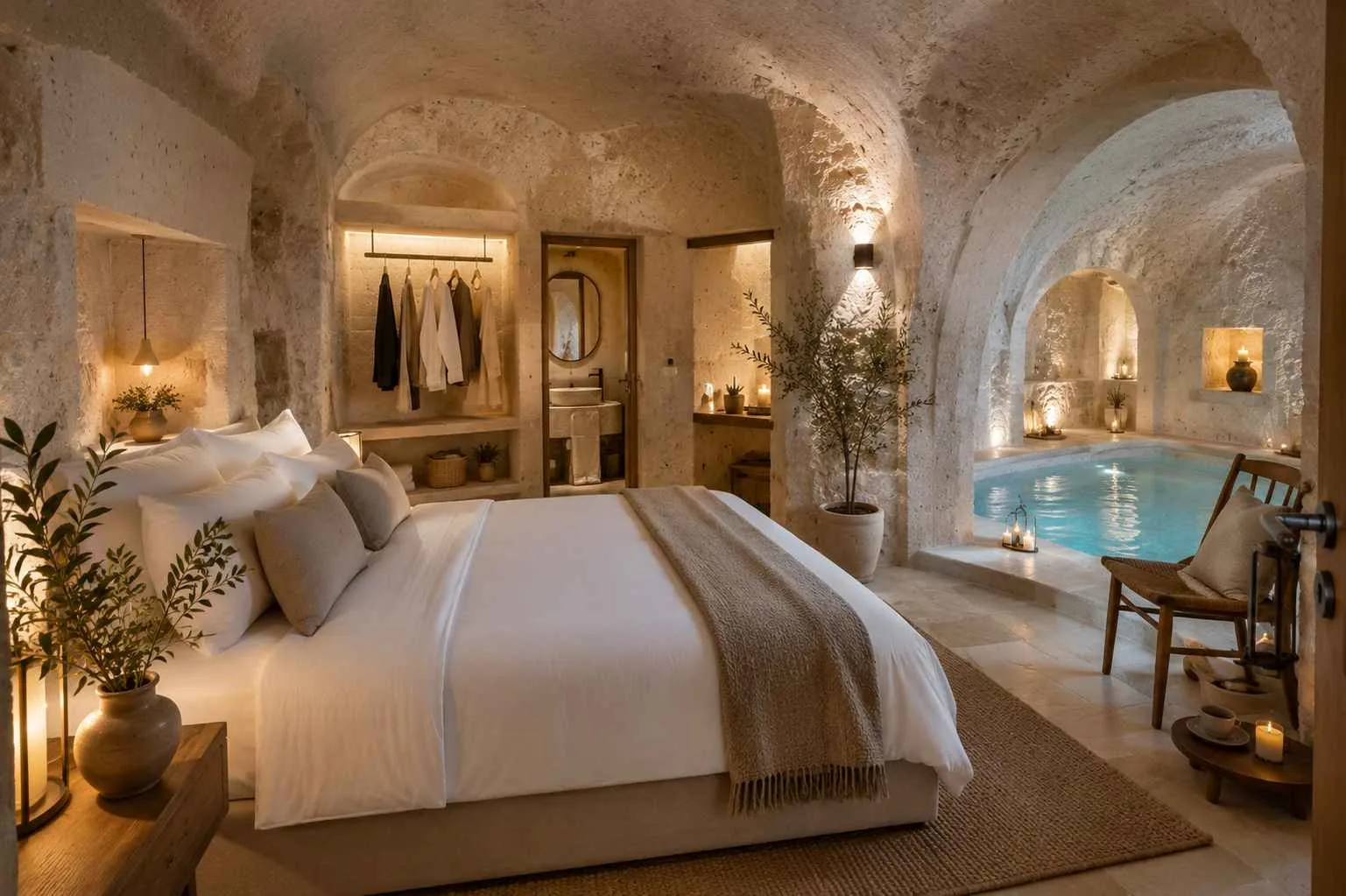 Sassi Secret Rooms & Pool 2
