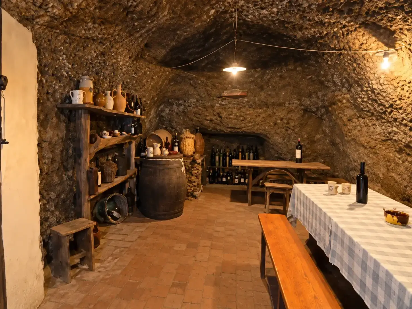 Grotte rupestri e strada delle cantine