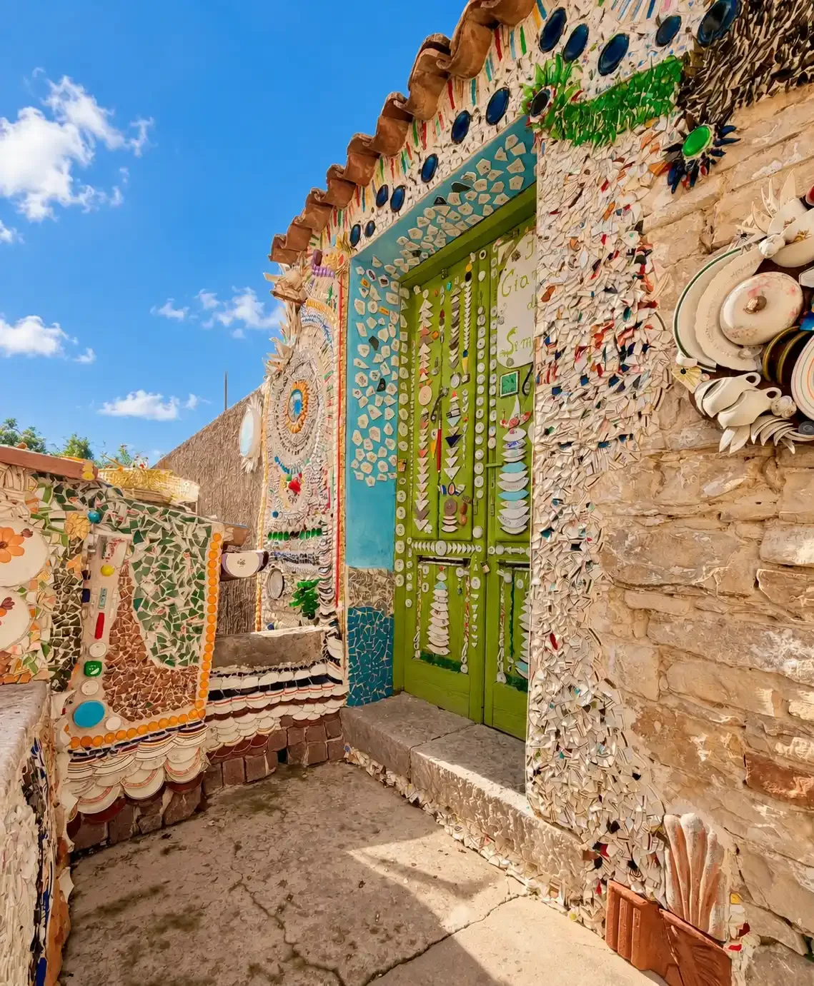 Borgo dei Mosaici – Le opere di Mario Brienza