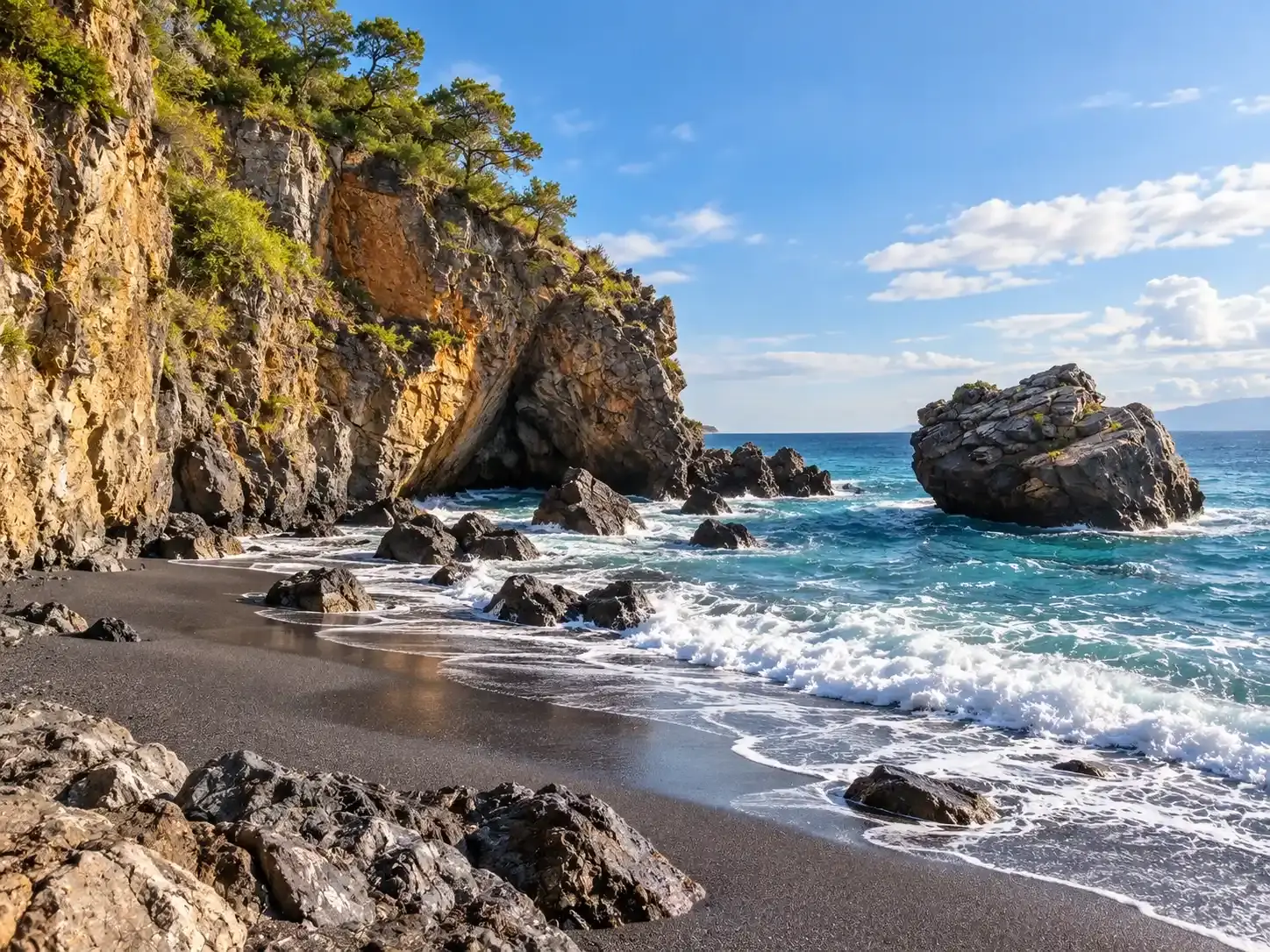 Spiaggia Nera – Cala Jannita