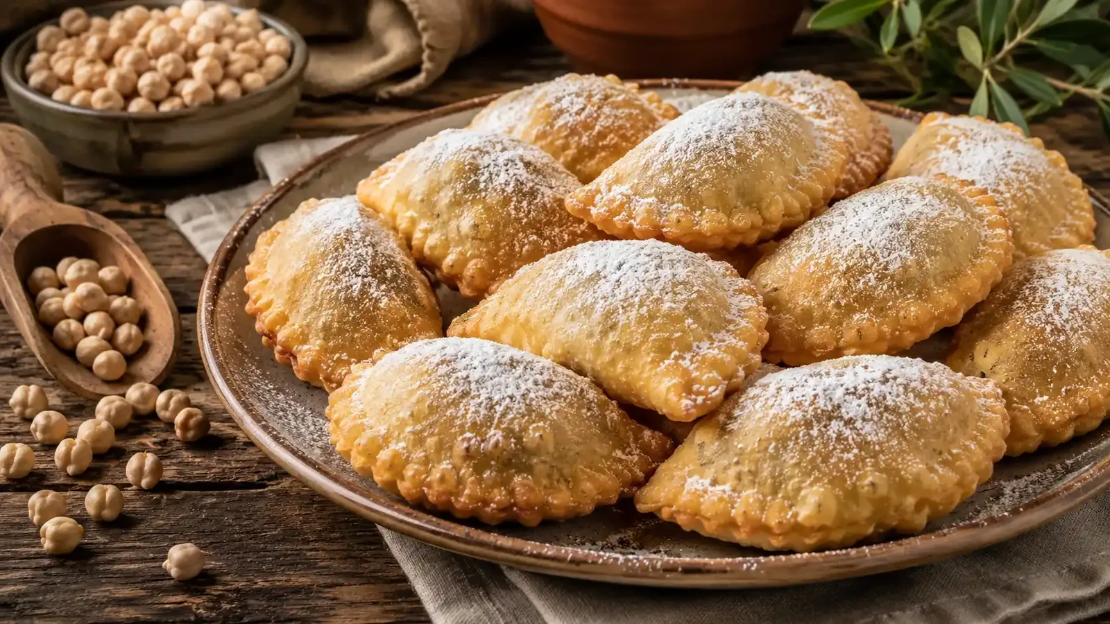 Calzoni di ceci lucani